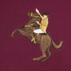 Women's Slim Fit Embroidered Napoleon Polo