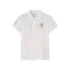 Women's Slim Fit Embroidered Napoleon Polo