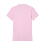 Women’S Slim Pique Polo With 3D Lion Embroidery