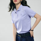 Women’s Embroidered Cotton Liquid Touch Polo