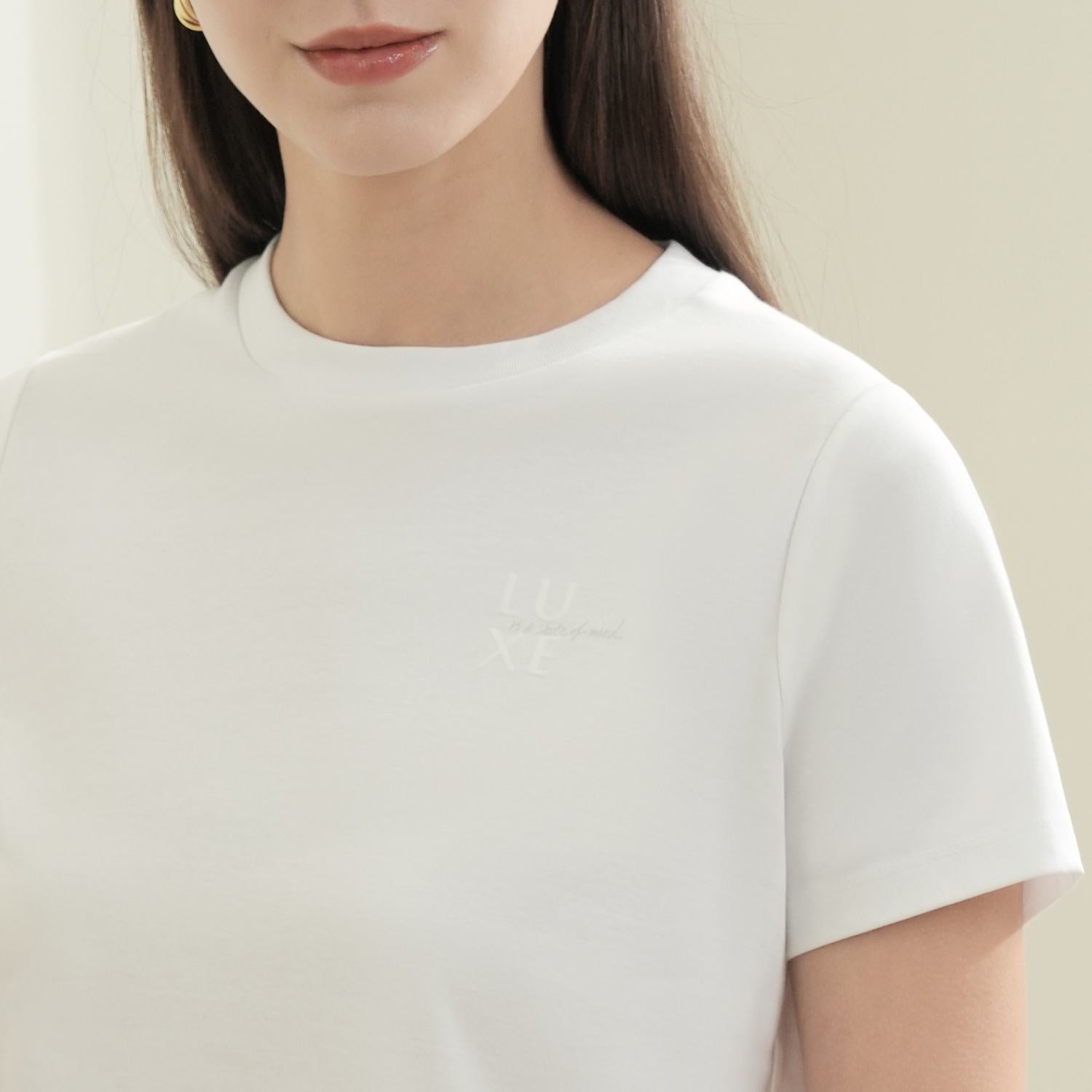 Women's Liquid Touch Comfort Fit Embroidery Tee
