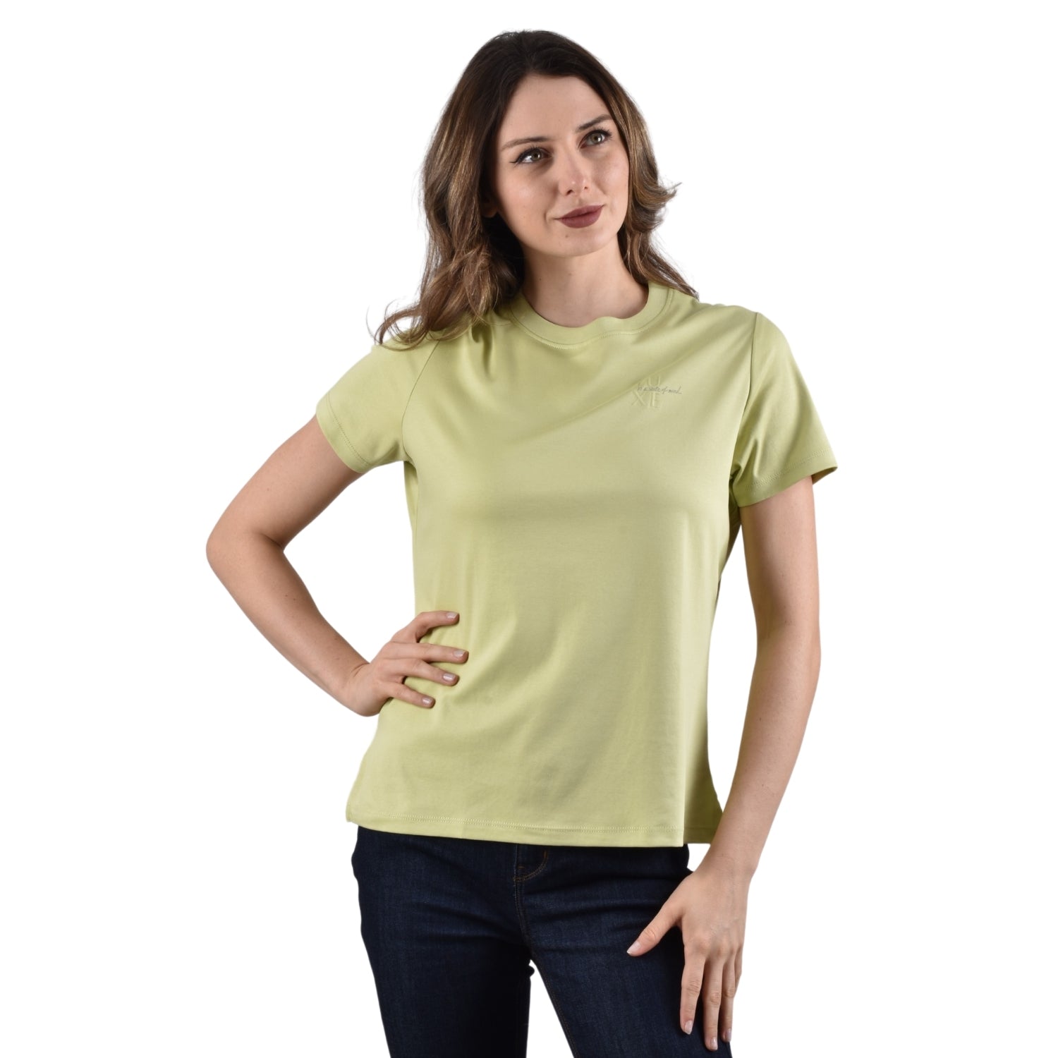 Women's Liquid Touch Comfort Fit Embroidery Tee