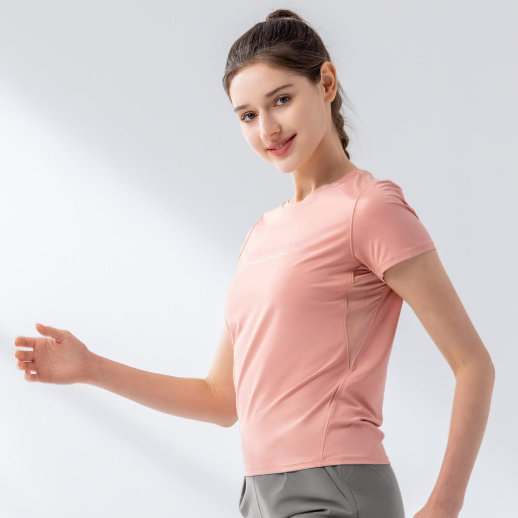 Women's Crew Neck Short Sleeve Comfort Fit G-Motion Print Tee