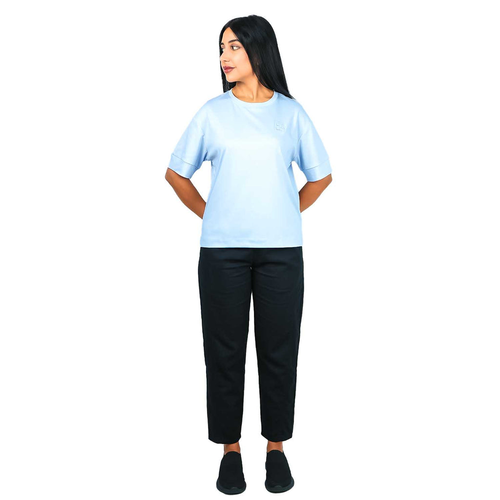 Women's Liquid Touch Embroidered Cotton Tee