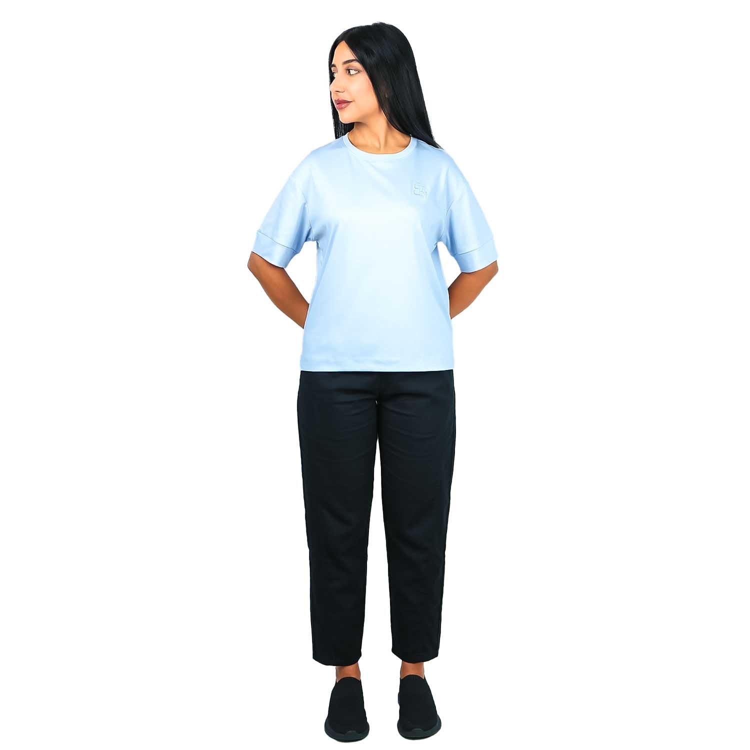 Women's Liquid Touch Embroidered Cotton Tee