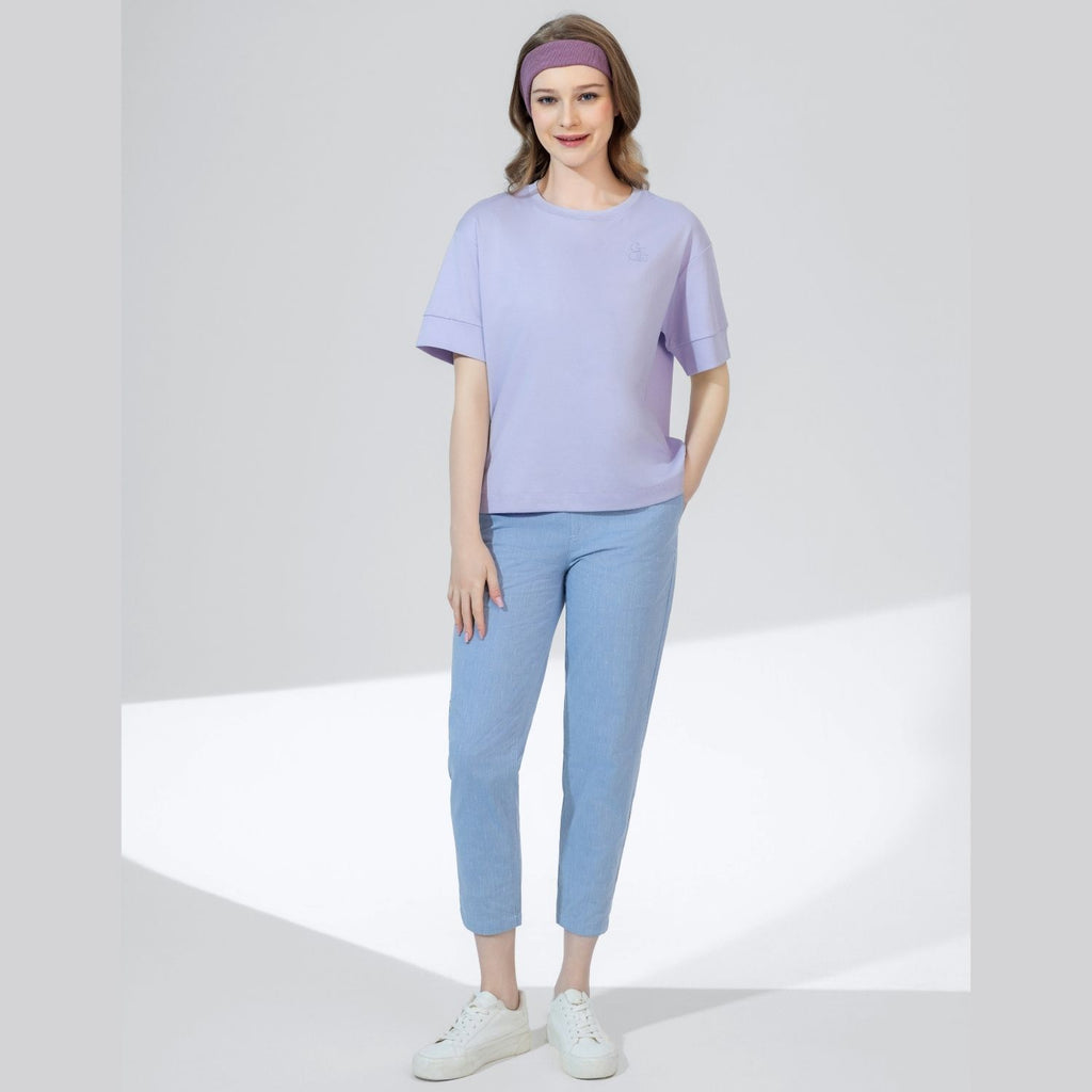 Women's Liquid Touch Embroidered Cotton Tee