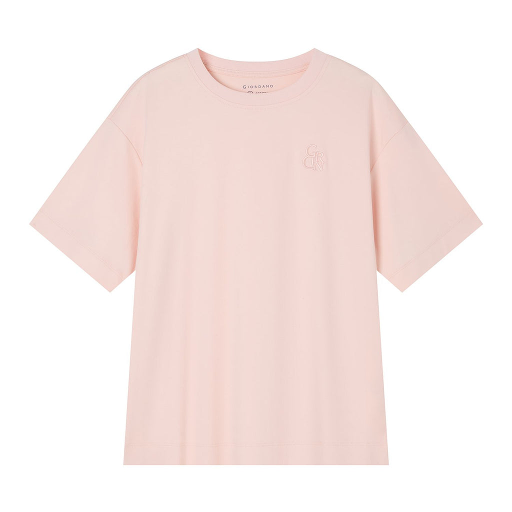 Women’s Embroidered Cotton Liquid Touch Tee