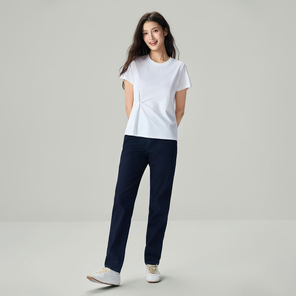 Women's Regular Mercerized Twist Tee