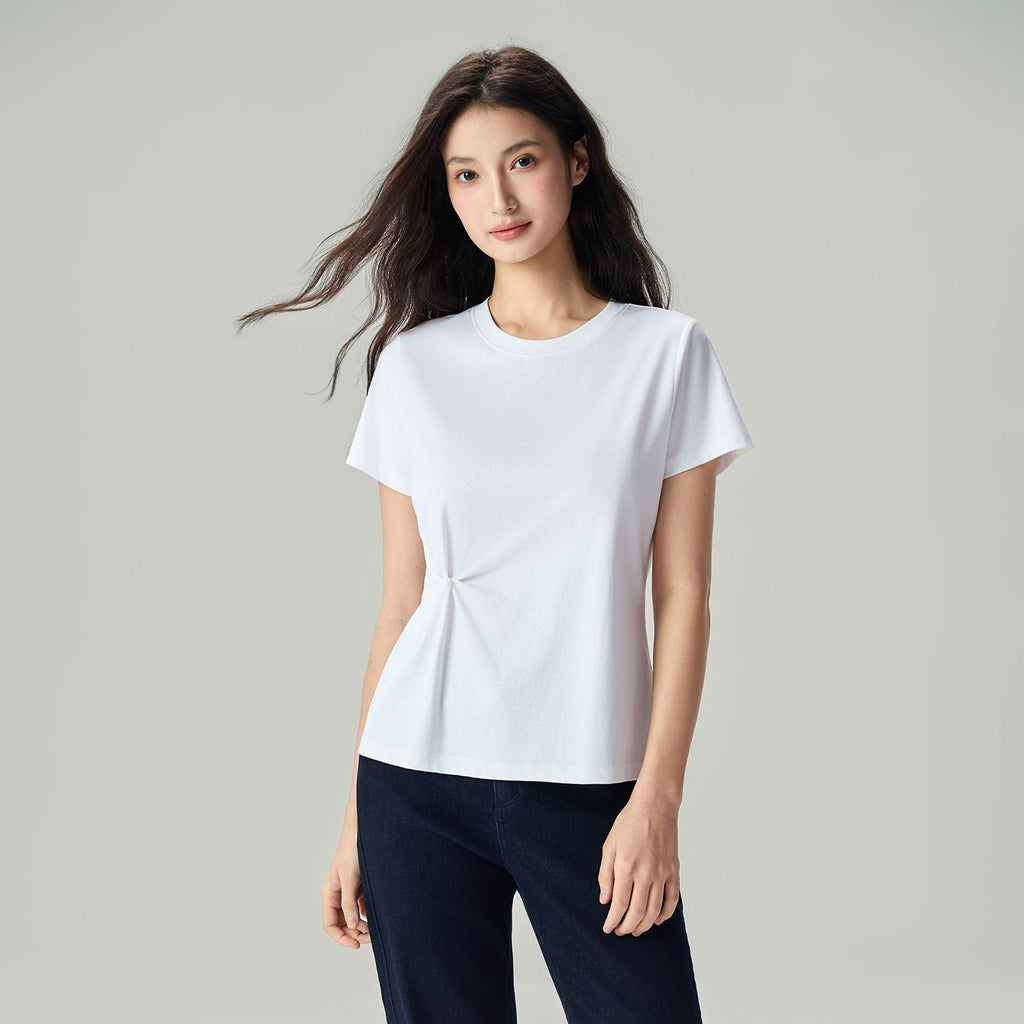 Women's Regular Mercerized Twist Tee