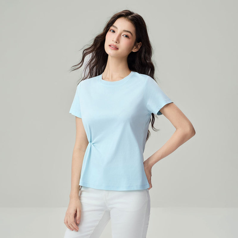 Women's Regular Mercerized Twist Tee