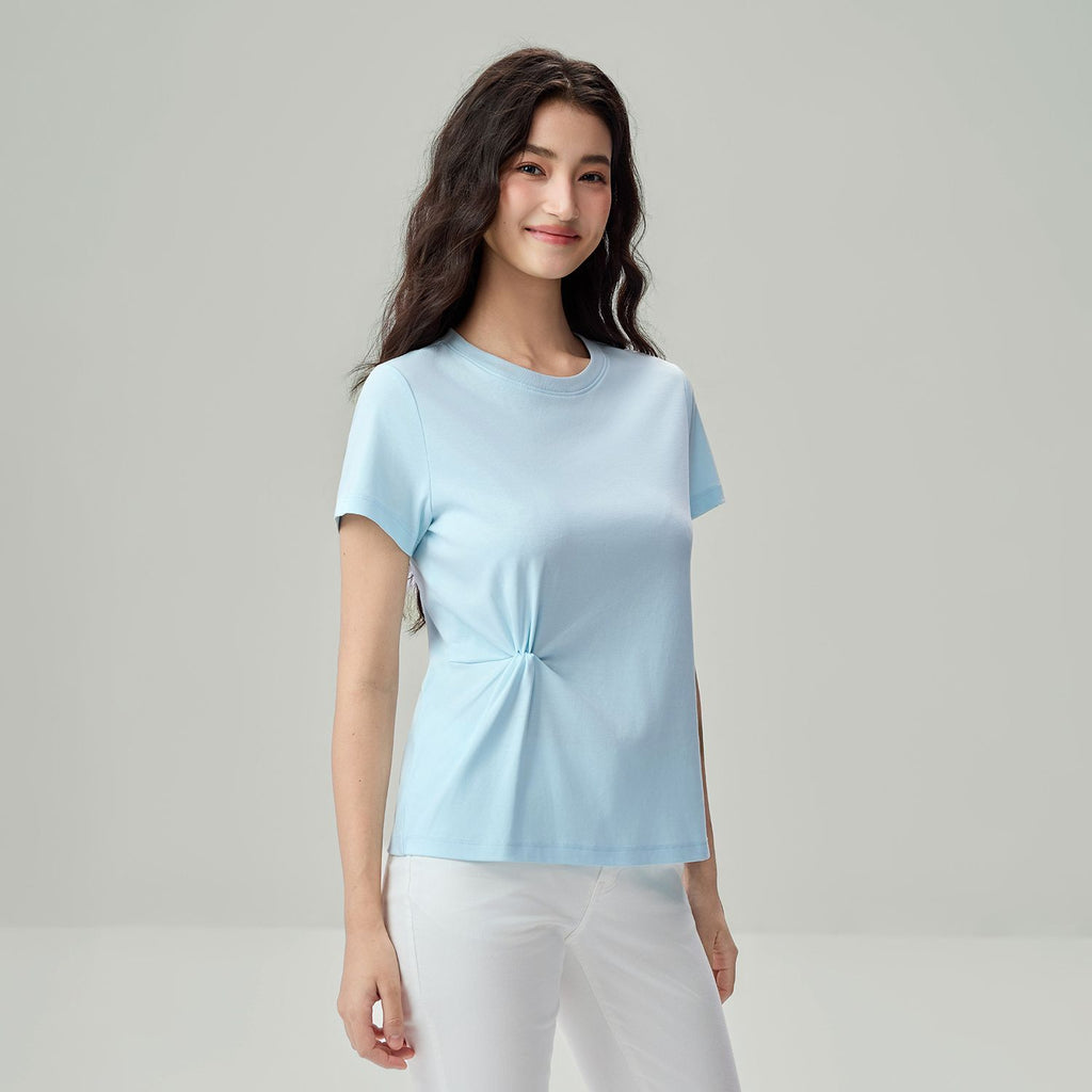 Women's Regular Mercerized Twist Tee