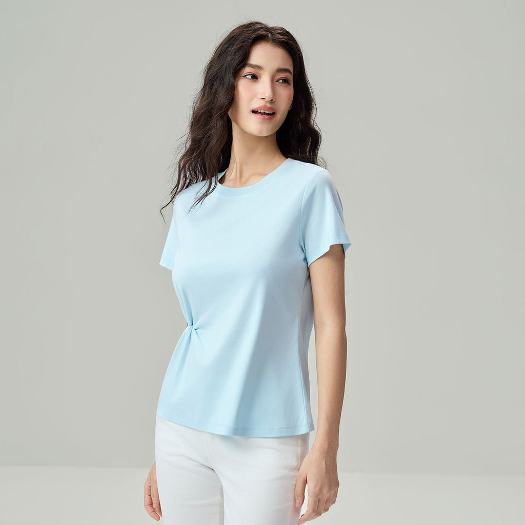 Women's Regular Mercerized Twist Tee