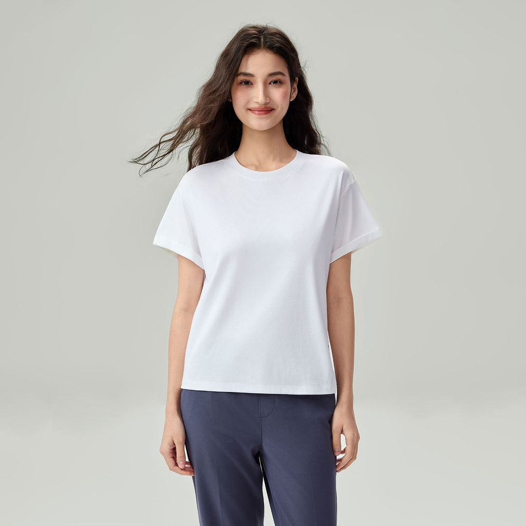 Women's Boyfriend Liquid Touch Side Slit Tee