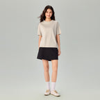 Women's Loose Mercerized Cotton Tee
