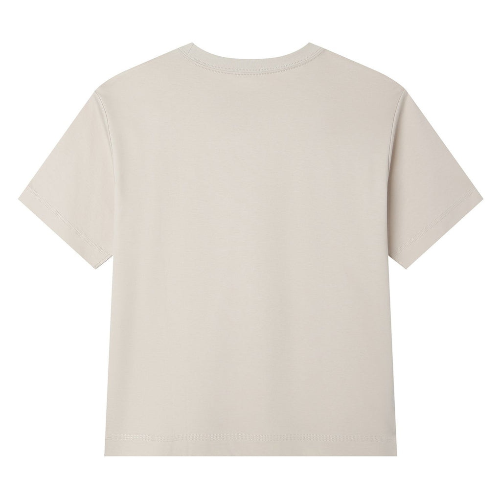 Women's Loose Mercerized Cotton Tee