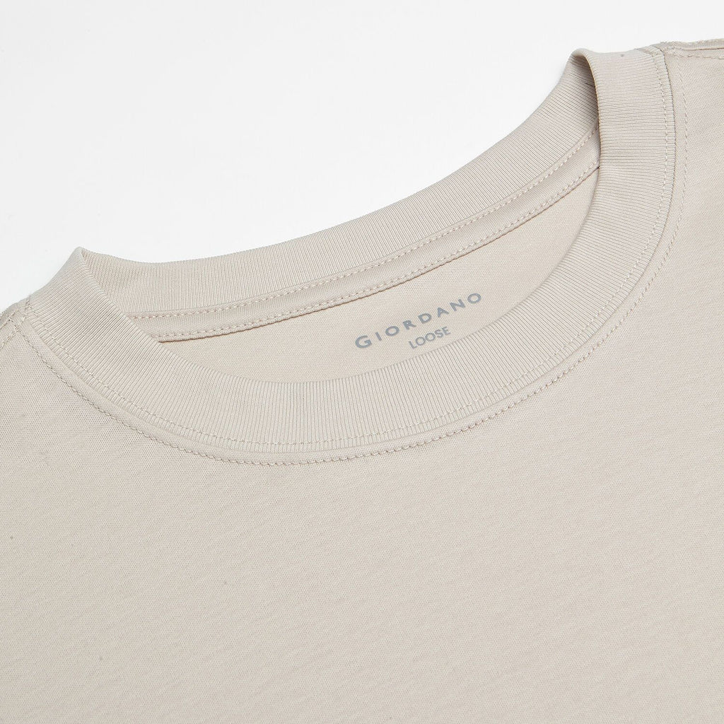 Women's Loose Mercerized Cotton Tee