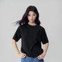 Women's Loose Mercerized Cotton Tee