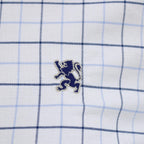 Women Oxford Shirt With Small Lion Embroidery