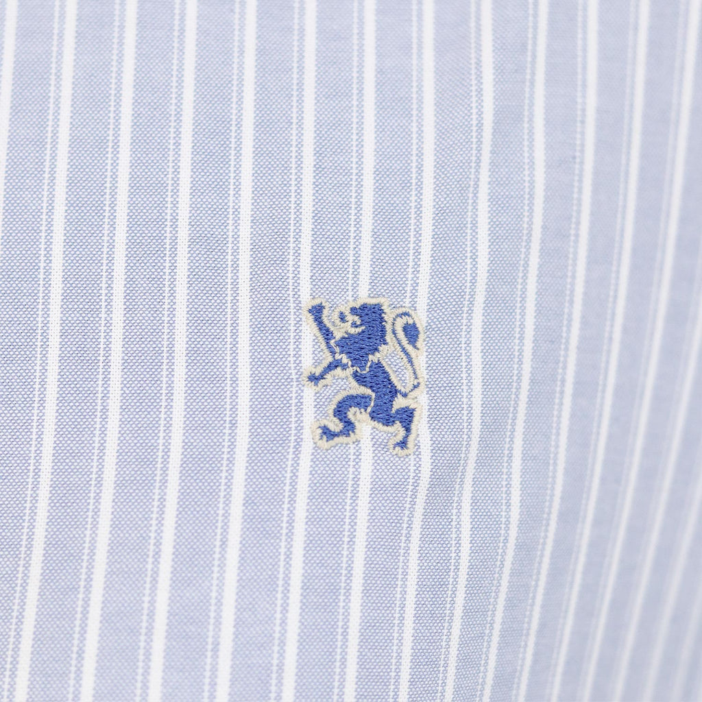 Women Oxford Shirt With Small Lion Embroidery