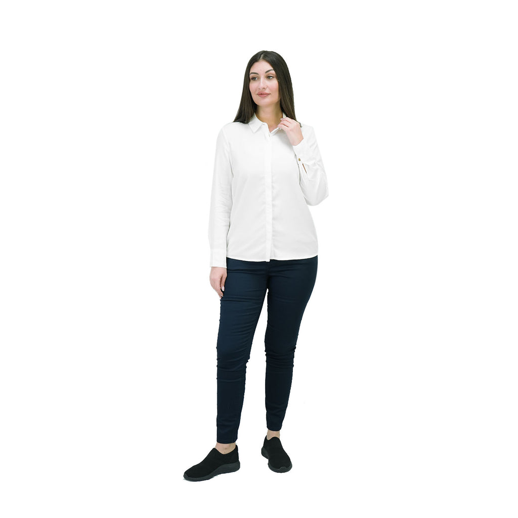 قميص نسائي من مزيج الليوسيل - ناعم ومريح