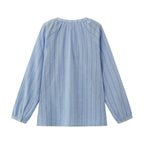 Women's Linen Cotton Dobby V-Neck Shirt - Comfort Fit