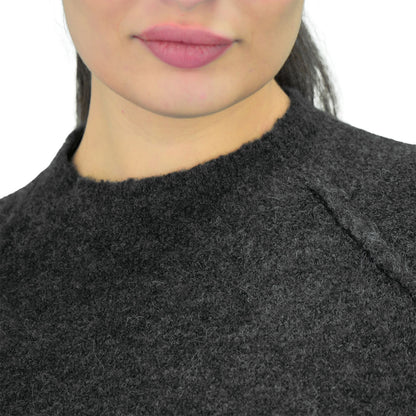 Women's Cozy Acrylic Blend Long Sleeve Pullover