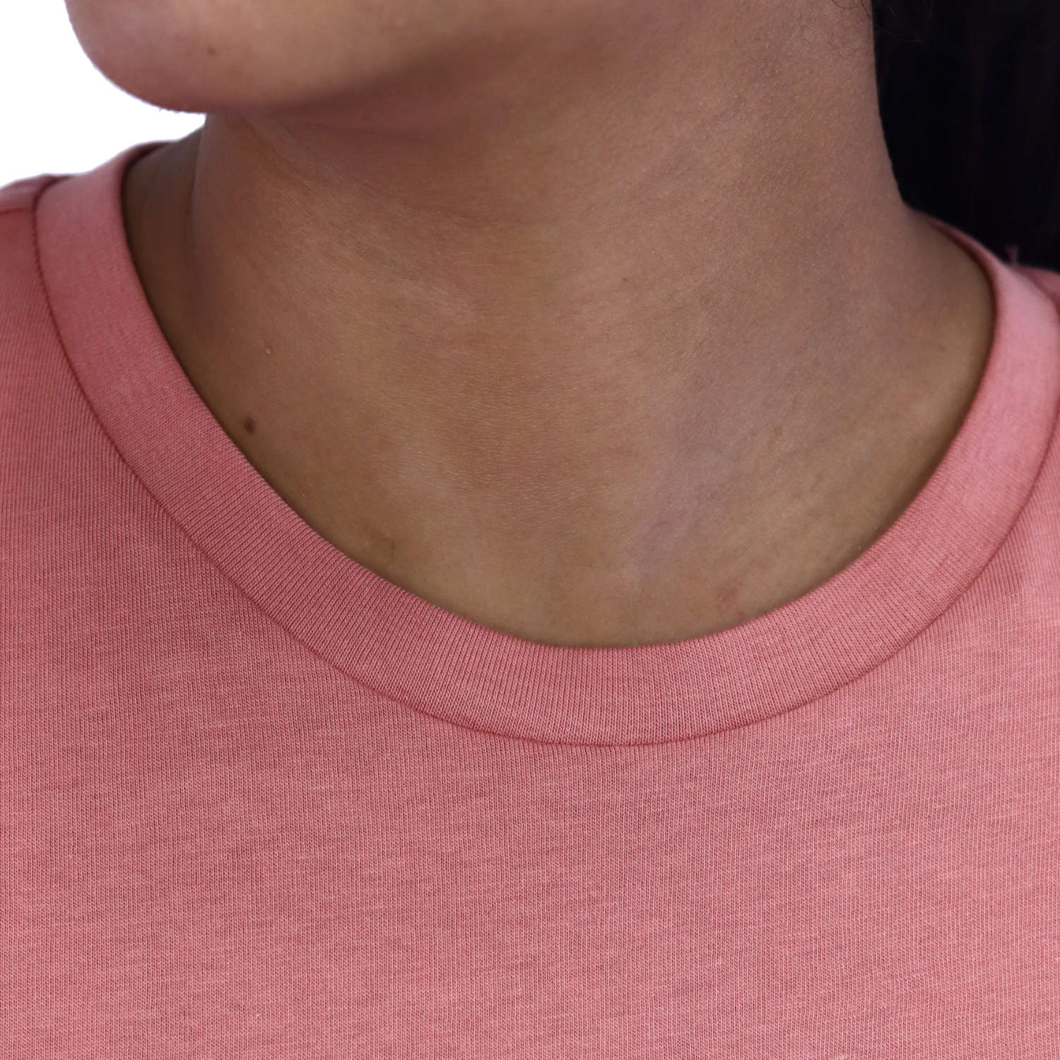 Women's Cotton Jersey Crew Neck Logo Print Tee