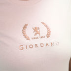 Women's Cotton Jersey Crew Neck Logo Print Tee