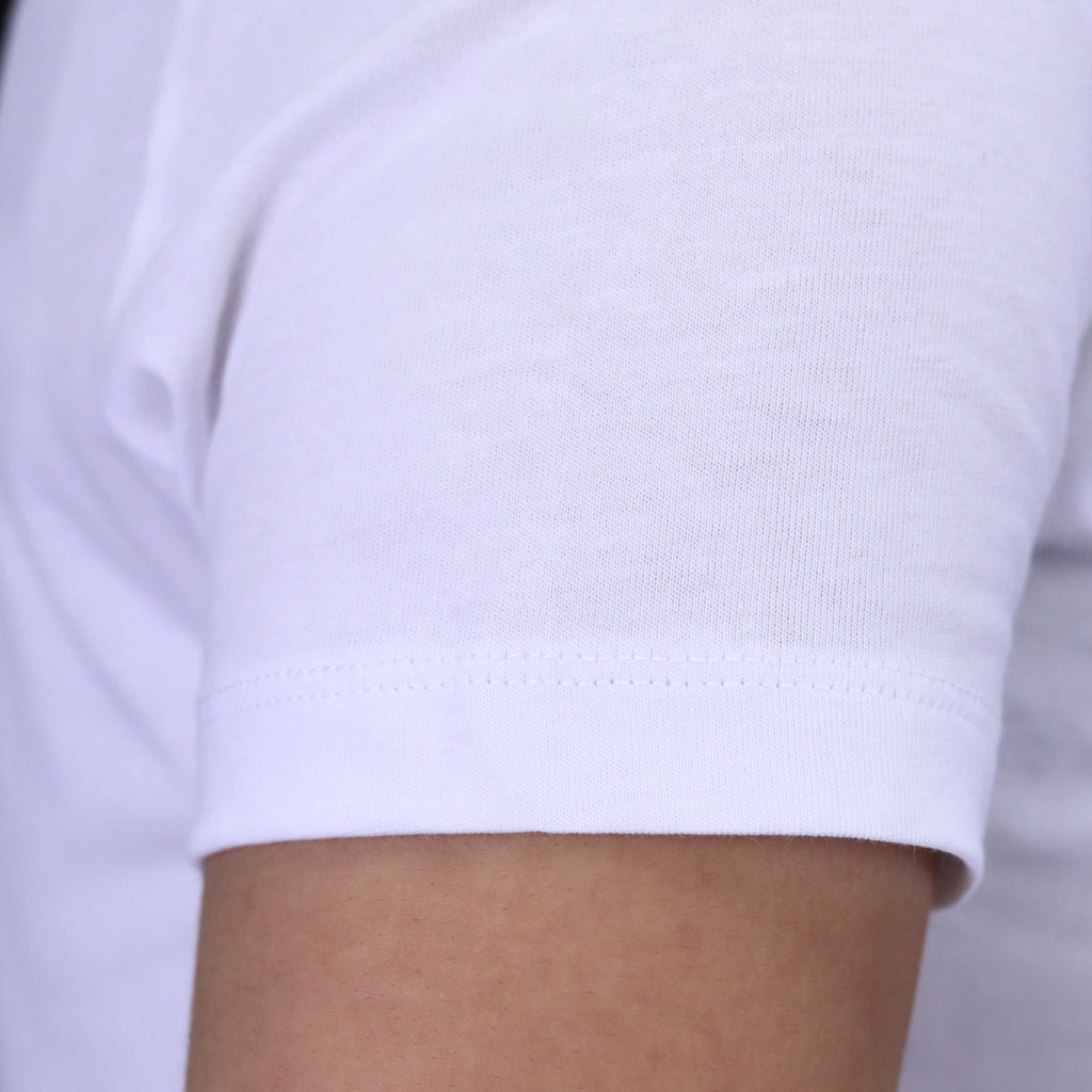 Women's Cotton Jersey Crew Neck Short Sleeve Message Print Tee