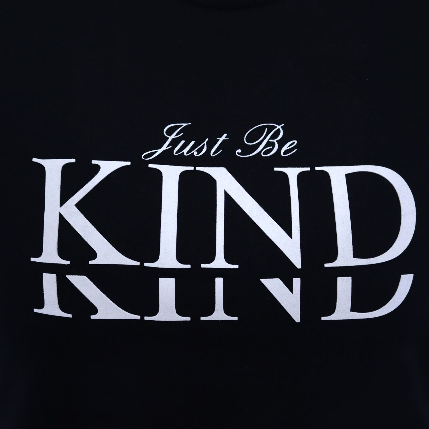 Women's Cotton Jersey Crew Neck Short Sleeve Message Print Tee