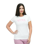 Giordano Women’S Cotton Jersey Crew Neck Short Sleeve Message Print Tee-White