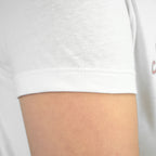 Women's Cotton Jersey Crew Neck Short Sleeve Message Print Tee