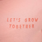 Women's Cotton Jersey Crew Neck Short Sleeve Message Print Tee