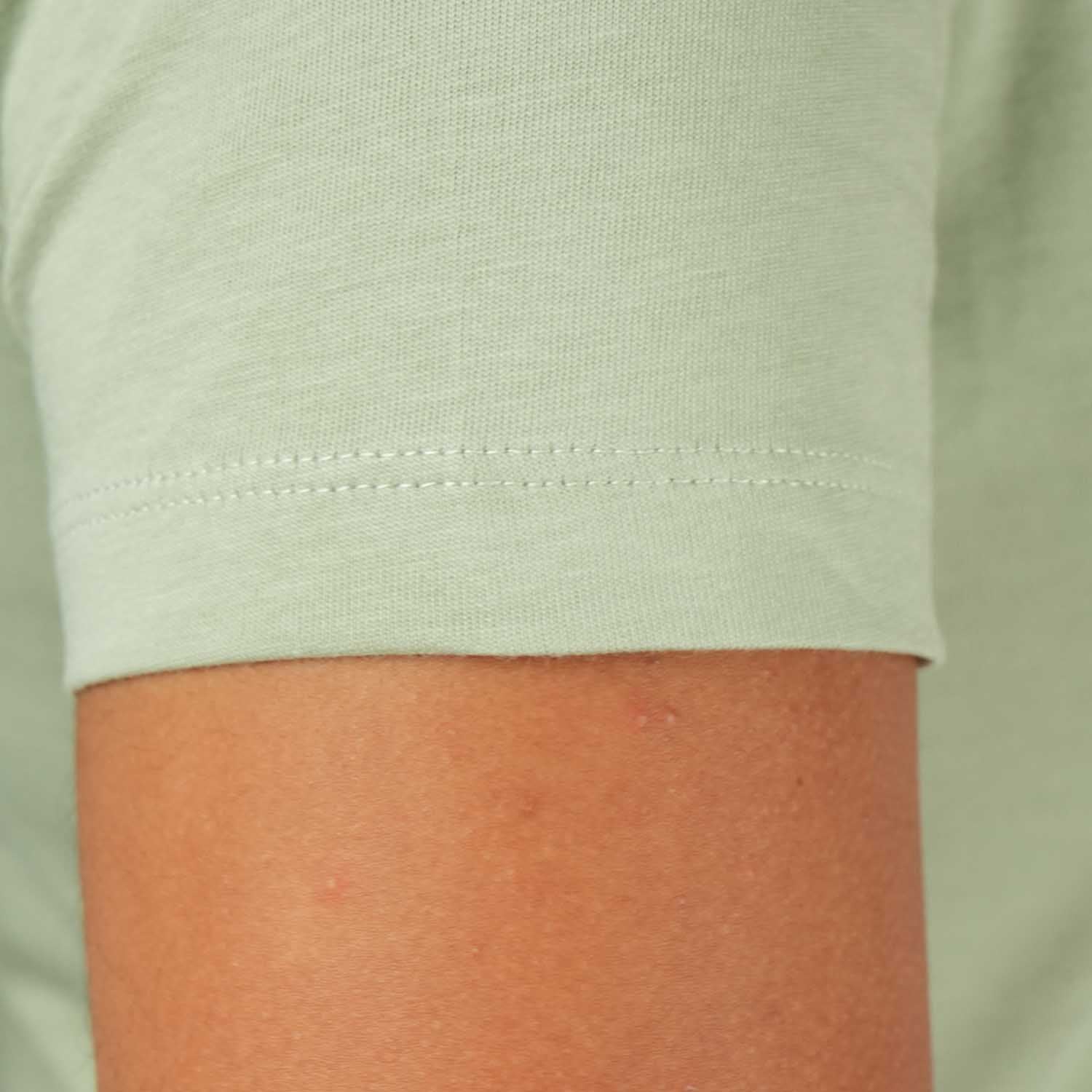 Women's Cotton Jersey Crew Neck Short Sleeve Message Print Tee