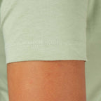 Women's Cotton Jersey Crew Neck Short Sleeve Message Print Tee