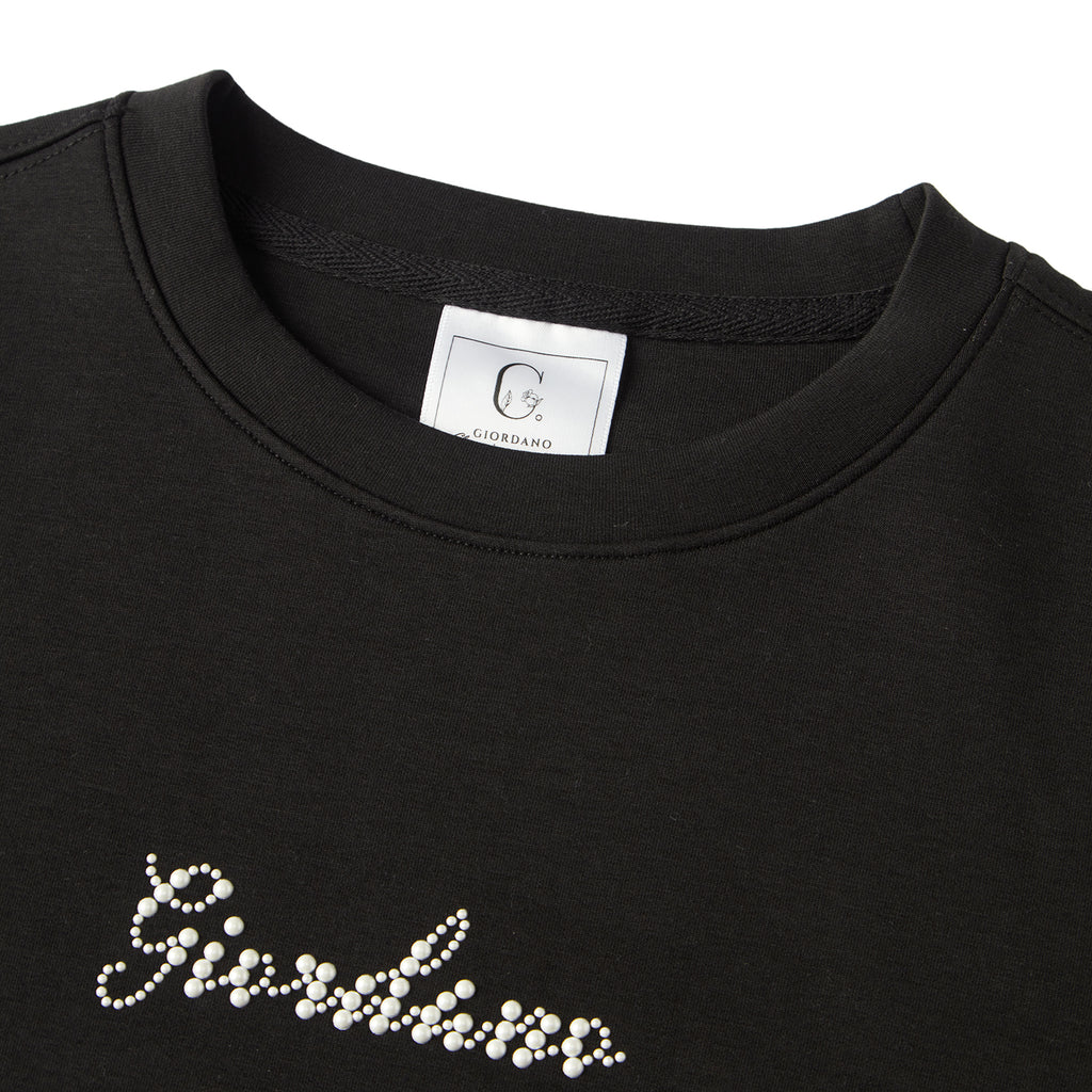Women's Cotton-Blend Boyfriend Fit Sweatshirt