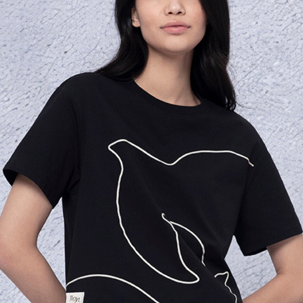 Women's Cotton Blend Print Tee