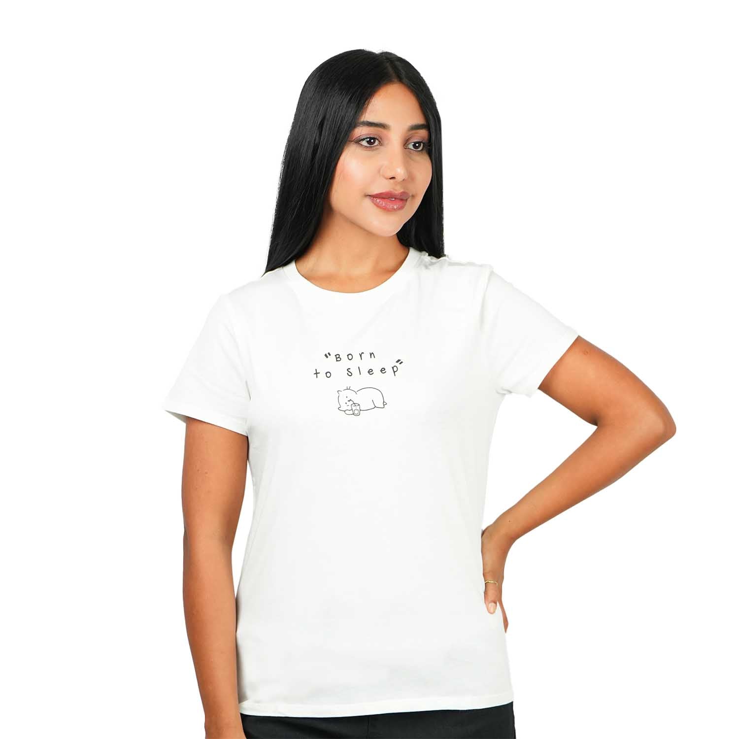 Women's Comfort Print Cotton Jersey Short Sleeve Tee
