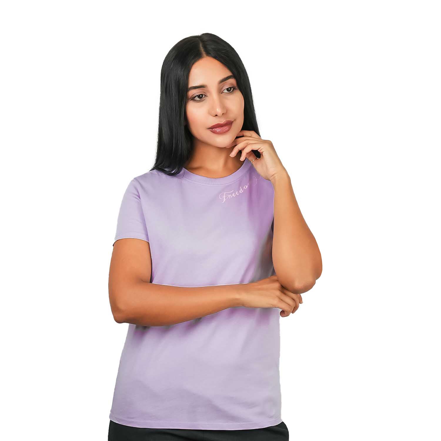 Women's Comfort Print Cotton Jersey Short Sleeve Tee
