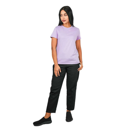 Women's Comfort Print Cotton Jersey Short Sleeve Tee