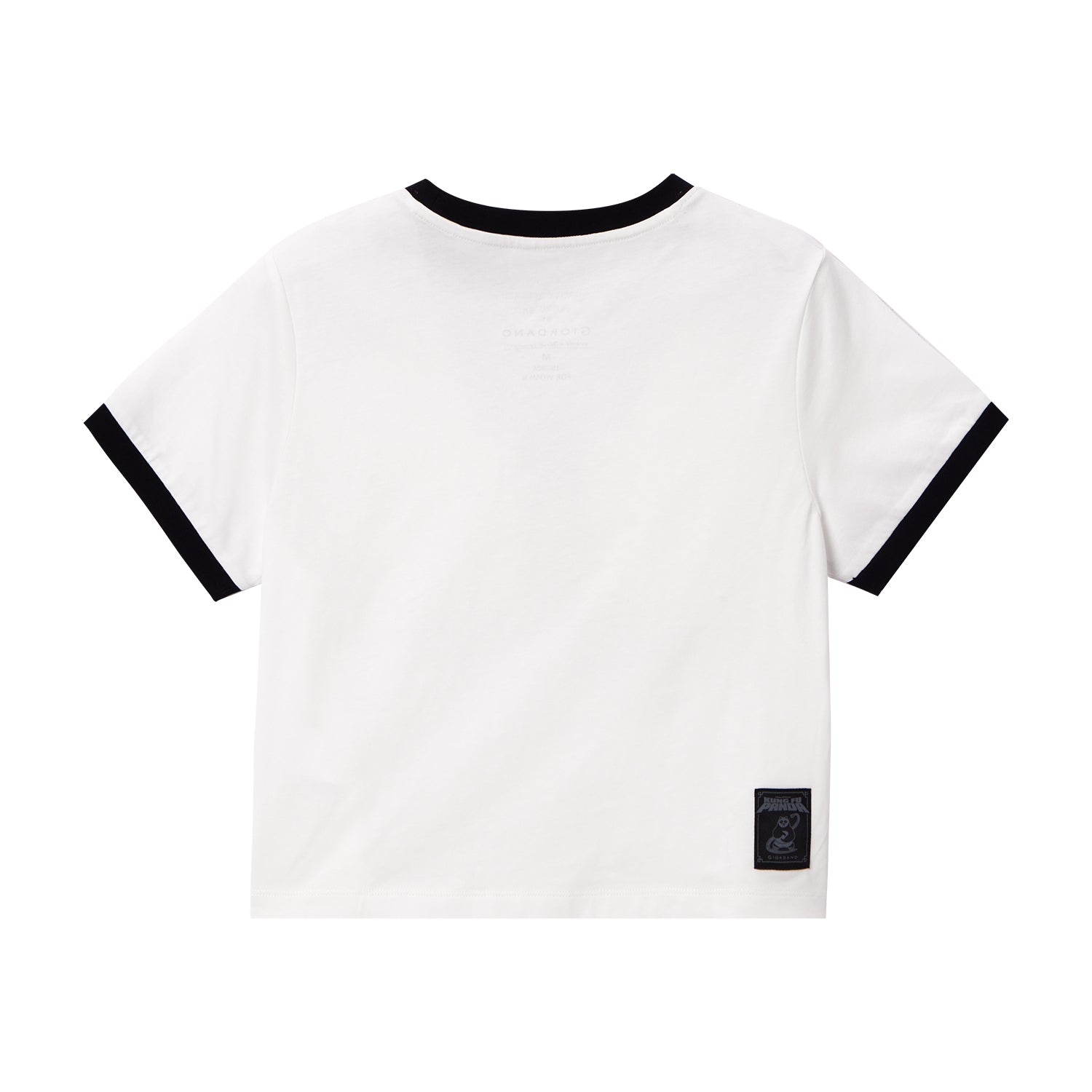 Women's Kung Fu Panda Crop Print Tee