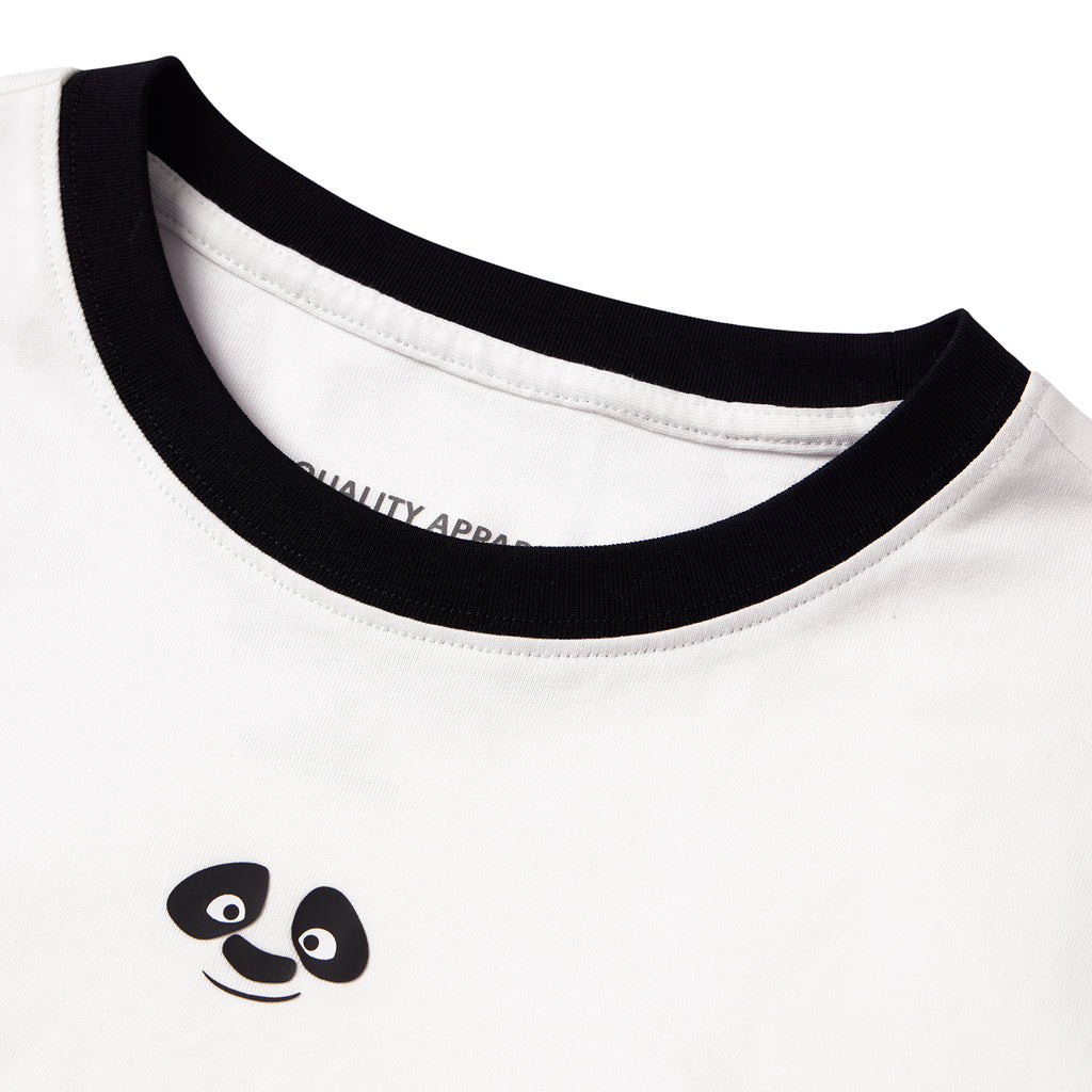 Women's Kung Fu Panda Crop Print Tee