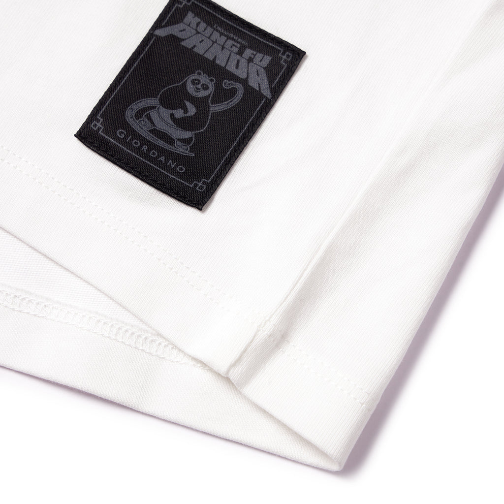 Women's Kung Fu Panda Crop Print Tee
