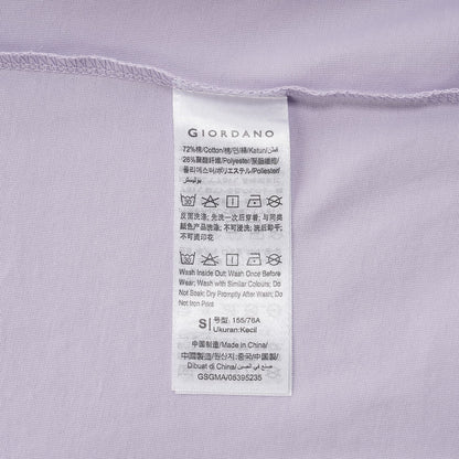 Women's Boyfriend Fit Cotton-Polyester Crew Neck Print Tee