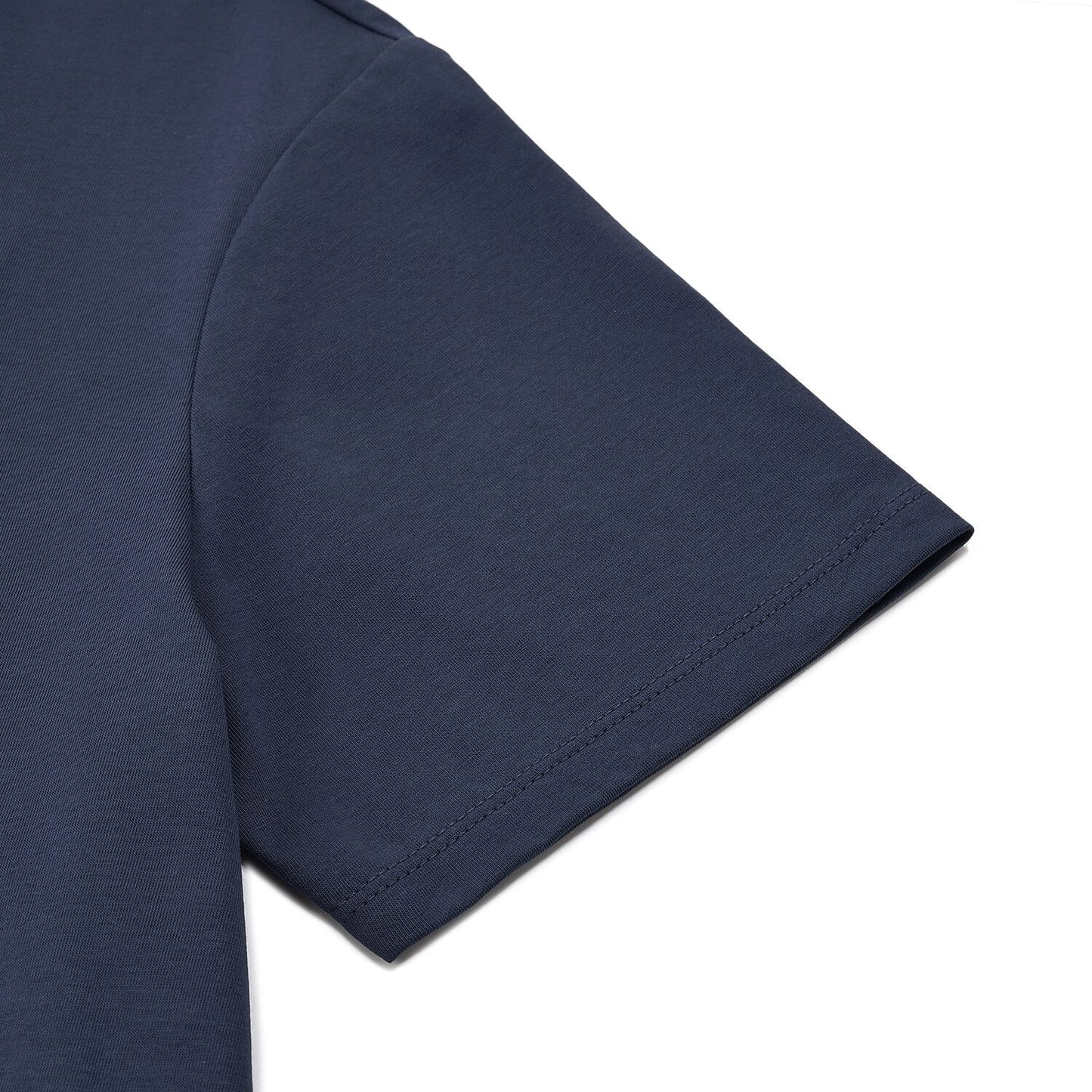 Women's Boyfriend Fit Cotton-Polyester Crew Neck Print Tee
