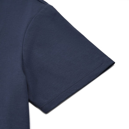 Women's Boyfriend Fit Cotton-Polyester Crew Neck Print Tee