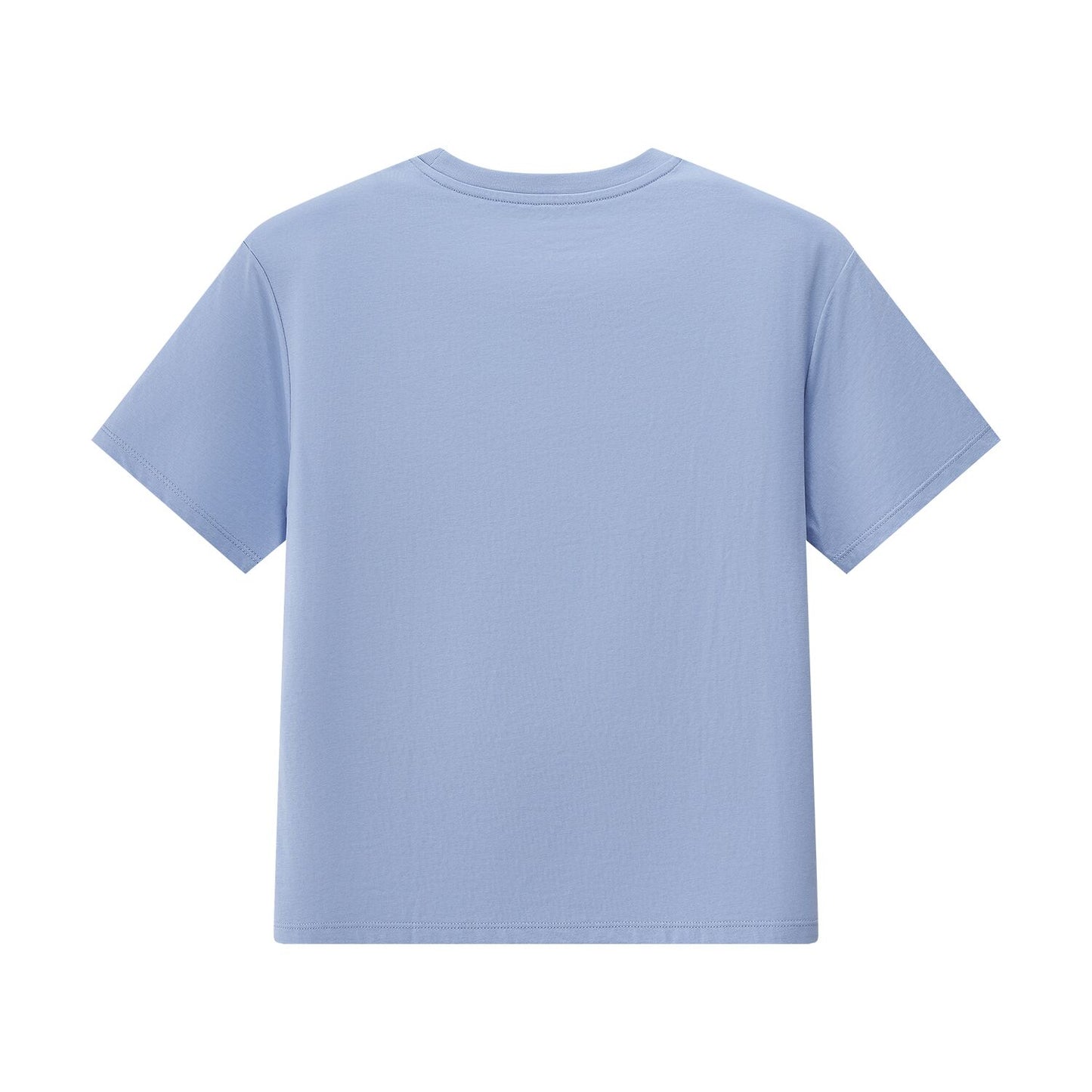 Women's Boyfriend Fit Cotton-Polyester Crew Neck Print Tee