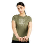 Women's Cotton Jersey Crewneck Short-Sleeve Comfort Fit Signature Print Tee