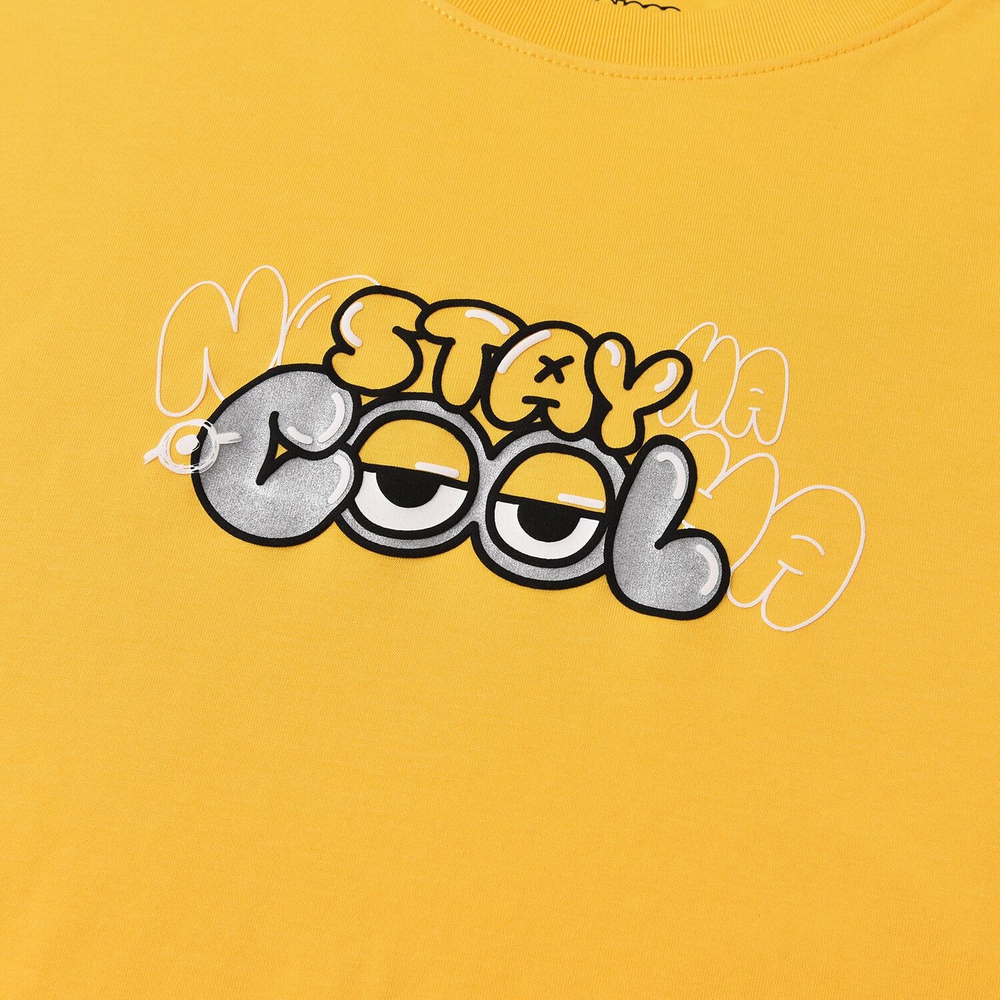 Women's Boyfriend Fit Cotton-Polyester Crew Neck Print Tee | Minion Collection