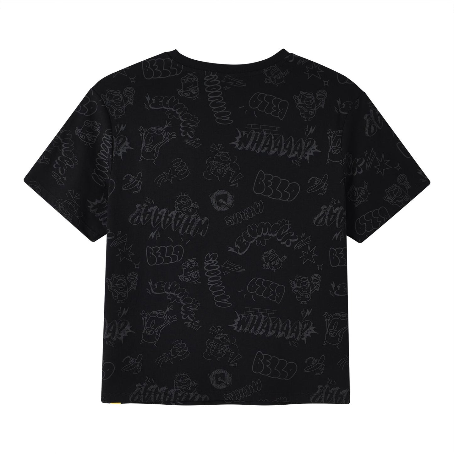 Women's Boyfriend Fit  Crew Neck All-Over Print Tee | Minion Collection